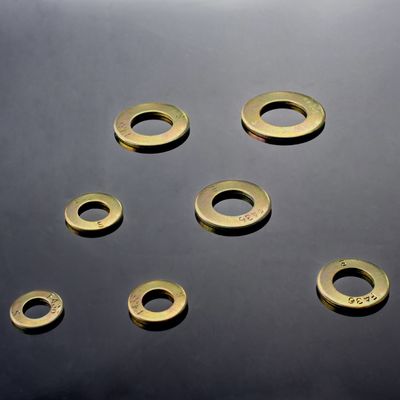 calidad  F436 Washer/Flat Steel Washer, 1/4" - 4", Zinc Plated/Dacromet fábrica