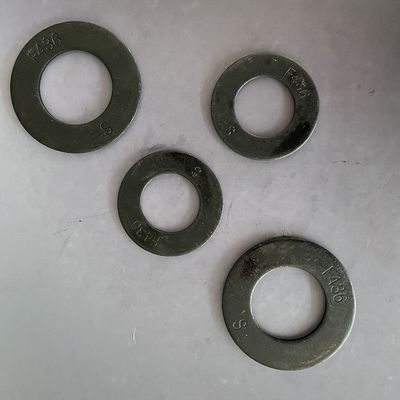F436 Lavadora/ Lavadora de acero plano, 1/4' - 4'', óxido negro