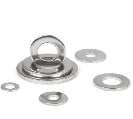 DIN125A Lavadora / Lavadoras de acero endurecido M3-M100 Óxido plano / negro