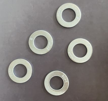 F436 Lavadora de acero plano de 1/4&quot; - 4&quot; acabado con zinc S45C/40CR
