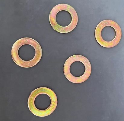 F436 Lavadora de zinc de 1/4&quot; - 4&quot; para máquinas pesadas
