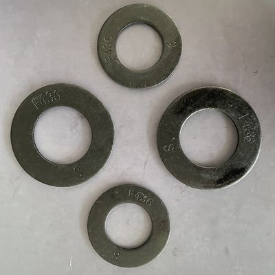 F436 Lavadora de acero plano, 1/4' - 4'', óxido negro para la industria del petróleo y el gas